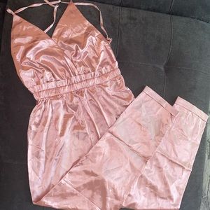 Pink jumpsuit